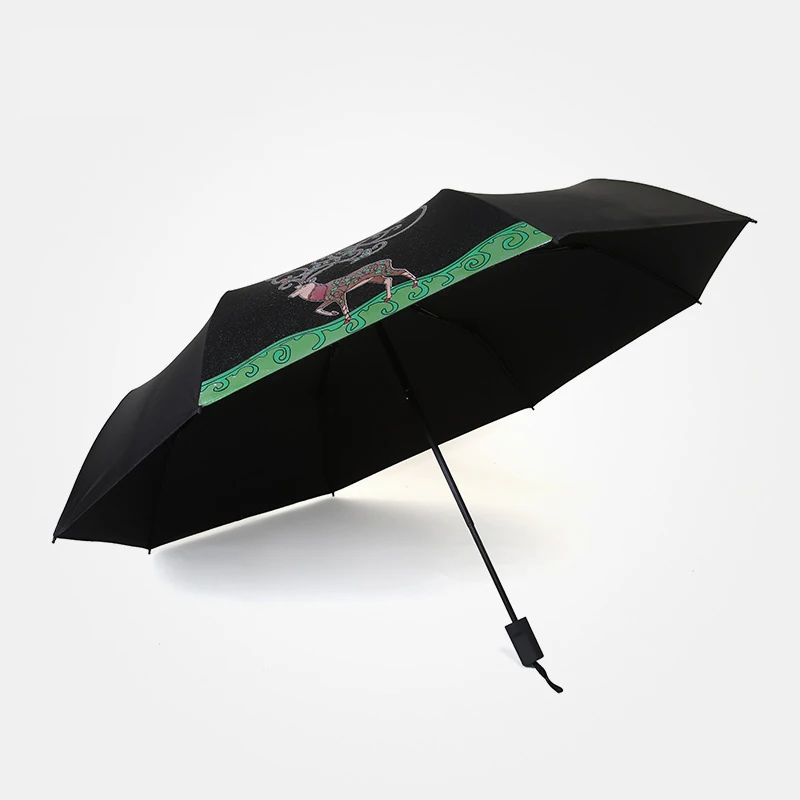 Three-fold creative Change color Elk Umbrella Rain Women Anti UV suncreen Parasol Men Business Paraguas Guarda Chuva XYLPP-2
Three-fold creative Change color Elk Umbrella Rain Women Anti UV suncreen Parasol Men Business Paraguas Guarda Chuva XYLPP-2
