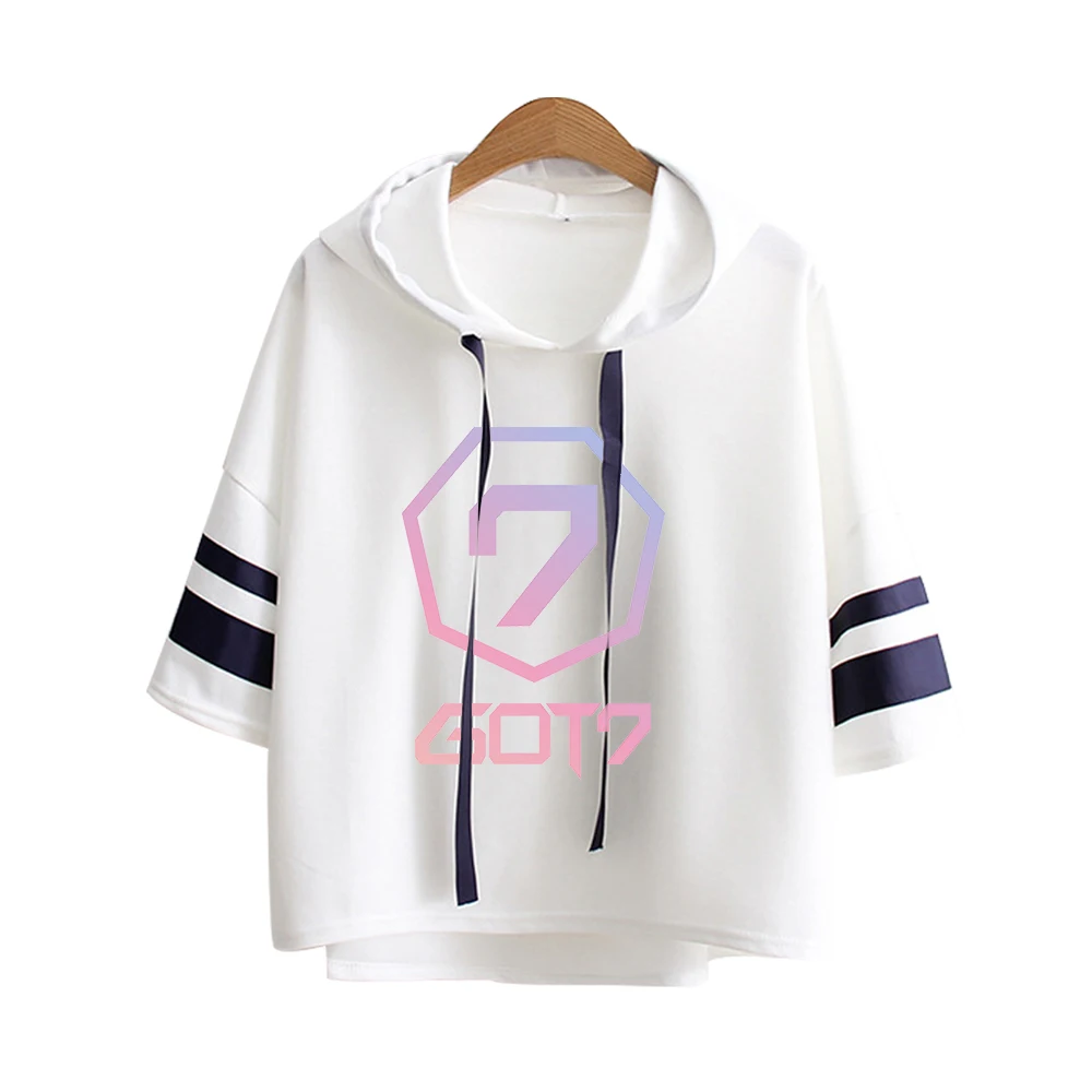 GOT7 kpop hoodies Riverdale Short Sleeve harajuku Fashion hoodies Women Cool Spring/Summer GOT7 kpop Clothes Hip Hop clothes
GOT7 kpop hoodies Riverdale Short Sleeve harajuku Fashion hoodies Women Cool Spring/Summer GOT7 kpop Clothes Hip Hop clothes