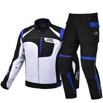 Motorcycle Jacket Sets Men Waterproof Windproof Moto Jacket Pants Riding Racing Motorbike Clothing Protective Gear
Motorcycle Jacket Sets Men Waterproof Windproof Moto Jacket Pants Riding Racing Motorbike Clothing Protective Gear