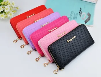by dhl or ems 100pcs Women Long Ladies Korean Zipper Ladies Wallets Card Holder Female Coin Purses PU Leather Women Purse
by dhl or ems 100pcs Women Long Ladies Korean Zipper Ladies Wallets Card Holder Female Coin Purses PU Leather Women Purse