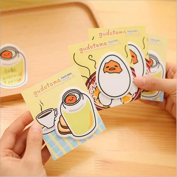 1PC/lot Kawaii lazy egg series memo sticky Office writing notepad Cartoon design stationery notebook school zakka (tt-2385)
1PC/lot Kawaii lazy egg series memo sticky Office writing notepad Cartoon design stationery notebook school zakka (tt-2385)