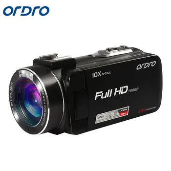 ORDRO 1080P HD HDV-Z82 3.0 Inch TFT LCD Touch Screen Camcorder Hot Shoe 24MP 10X Optical Zoom Camera Anti-shake CMOS
ORDRO 1080P HD HDV-Z82 3.0 Inch TFT LCD Touch Screen Camcorder Hot Shoe 24MP 10X Optical Zoom Camera Anti-shake CMOS