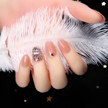 Lady 24pcs Diamond Arcylic Fake Nails Women Summer Light Color Medium Length Full Cover False Nail Art Patches TN
Lady 24pcs Diamond Arcylic Fake Nails Women Summer Light Color Medium Length Full Cover False Nail Art Patches TN