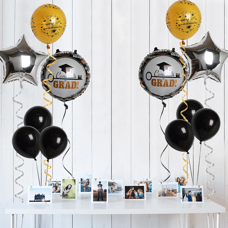Round Latex College Graduation Ceremony Star Aluminum Balloons Grad Back To School Party Decorations For 2019 Graduation Party
Round Latex College Graduation Ceremony Star Aluminum Balloons Grad Back To School Party Decorations For 2019 Graduation Party