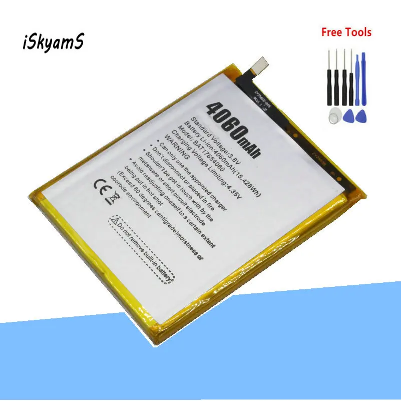 iSkyams 1x 4060mAh BAT17654060 Mix2 High Quality Replacement Battery For Doogee Mix 2 Mobile Phone Batteries +Tool
iSkyams 1x 4060mAh BAT17654060 Mix2 High Quality Replacement Battery For Doogee Mix 2 Mobile Phone Batteries +Tool