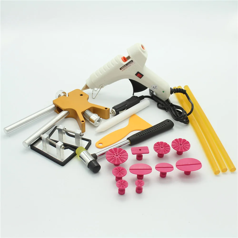 AB PDR Tools Paintless Dent Repair Tool Dent Removal Dent Lifter Hand Tool Set PDR Toolkit Ferramentas with plug glue gun 40W
AB PDR Tools Paintless Dent Repair Tool Dent Removal Dent Lifter Hand Tool Set PDR Toolkit Ferramentas with plug glue gun 40W