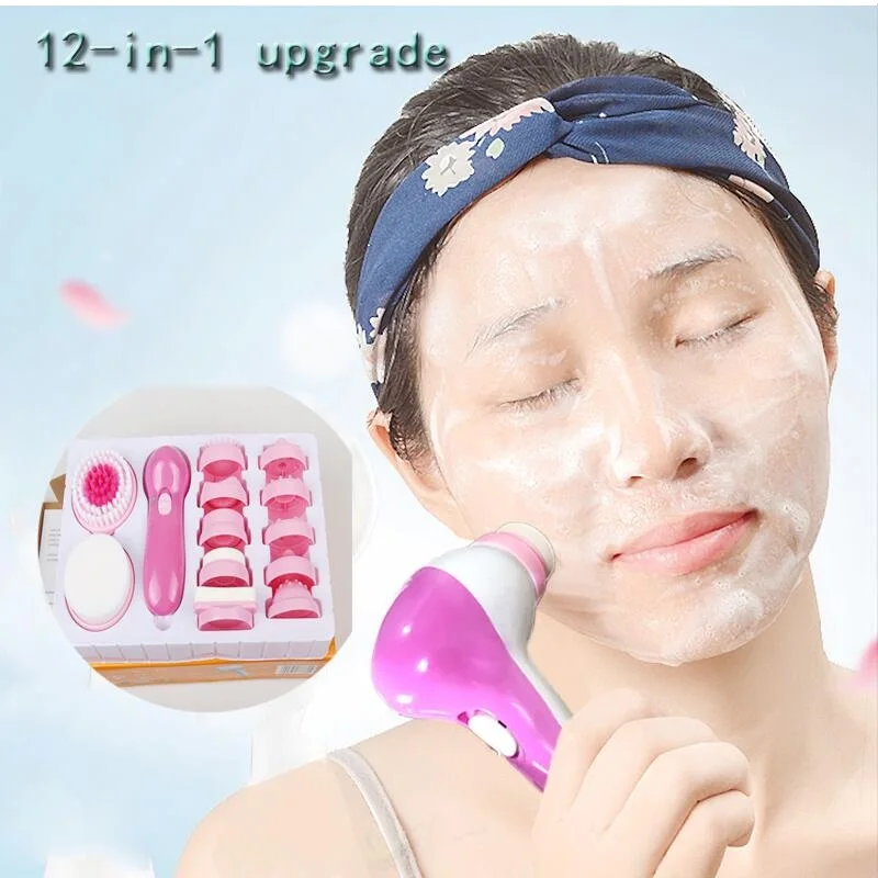 Electric Massage Facial Clean Devices Tools Deep Cleaning Brush Washing Machine Waterproof Silicone Face Cleanser Brush E-packet
Electric Massage Facial Clean Devices Tools Deep Cleaning Brush Washing Machine Waterproof Silicone Face Cleanser Brush E-packet