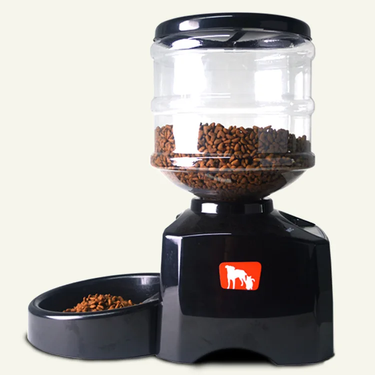 5.5L Automatic Pet Feeder with Voice Message Recording and LCD Screen Large Smart Dogs Cats Food Bowl Dispenser Black
5.5L Automatic Pet Feeder with Voice Message Recording and LCD Screen Large Smart Dogs Cats Food Bowl Dispenser Black