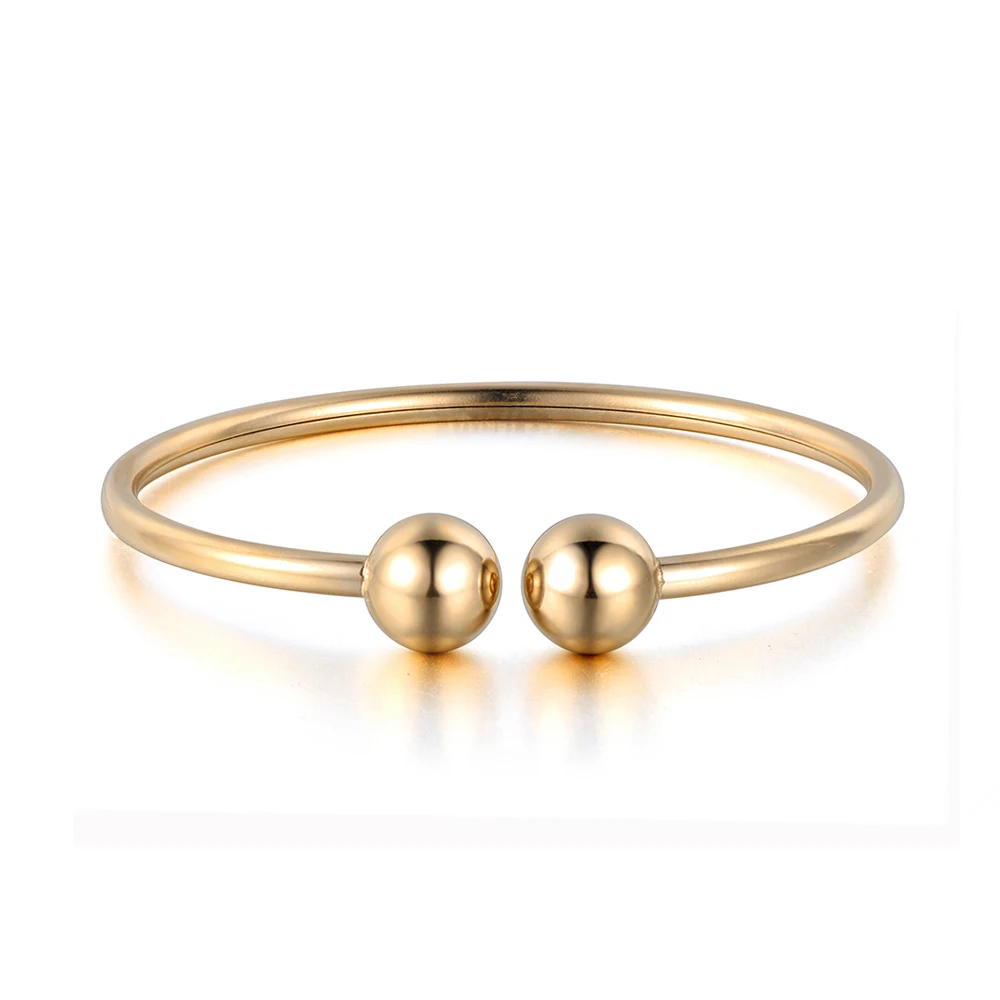 JeeMango Classic Titanium Steel Open Cuff Bracelets & Bangles Luxury Rose Gold Color Wedding Bangle Jewelry For Women B18027
JeeMango Classic Titanium Steel Open Cuff Bracelets & Bangles Luxury Rose Gold Color Wedding Bangle Jewelry For Women B18027