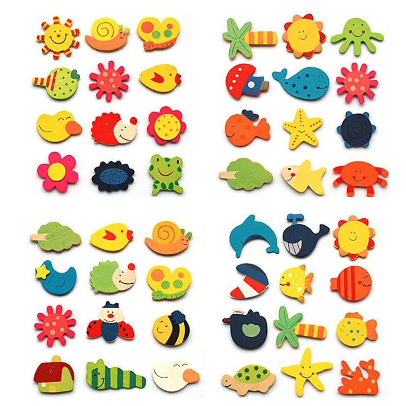 12 sets/set of floating magnet baby wooden cartoon animal cute eco-friendly preschool children education toys
12 sets/set of floating magnet baby wooden cartoon animal cute eco-friendly preschool children education toys