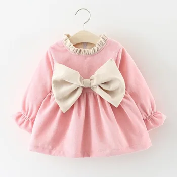 2019 Warm Spring Fall Winter Children Newborn Infant Baby Clothes Girls Princess Dress Bow Kids Party Birthday Dresses For Girl
2019 Warm Spring Fall Winter Children Newborn Infant Baby Clothes Girls Princess Dress Bow Kids Party Birthday Dresses For Girl