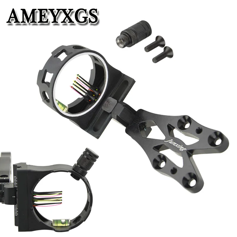 1pc Archery 5pin Bow Sight Aluminum Alloy Night Vision Function Right Fit Compound Bow Shooting Hunting Aiming Accessories
1pc Archery 5pin Bow Sight Aluminum Alloy Night Vision Function Right Fit Compound Bow Shooting Hunting Aiming Accessories