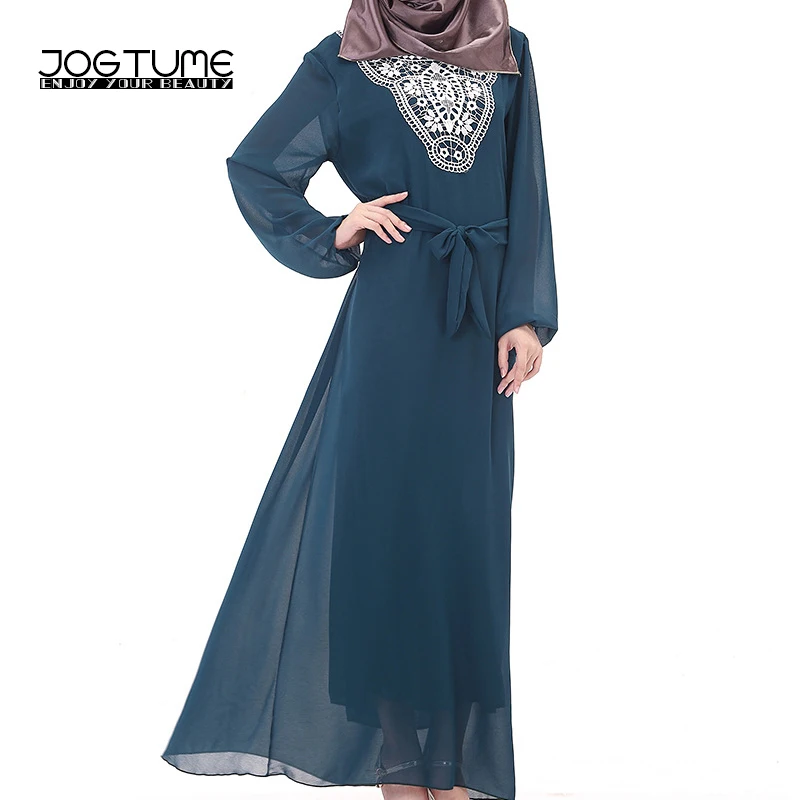 JOGTUME Islamic Abaya Womens Muslim Dress Black Red Green Blue Apricot Lace Arabia Robe Kaftan Ladies Chiffon Maxi Long Dresses
JOGTUME Islamic Abaya Womens Muslim Dress Black Red Green Blue Apricot Lace Arabia Robe Kaftan Ladies Chiffon Maxi Long Dresses