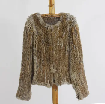 Winter Fashion New Woman Genuine Real Rabbit Fur Knit Coat Jacket Full Sleeve O-neck Woman Real Fur Overcoat Garment RJ0012
Winter Fashion New Woman Genuine Real Rabbit Fur Knit Coat Jacket Full Sleeve O-neck Woman Real Fur Overcoat Garment RJ0012
