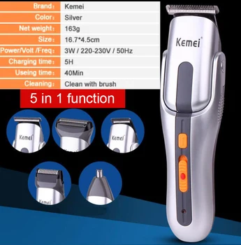 Rechargeable Electric Hair Clipper Hair Trimmers Professional Cutting Haircut Tools Shaving Machine for Men or Baby
Rechargeable Electric Hair Clipper Hair Trimmers Professional Cutting Haircut Tools Shaving Machine for Men or Baby