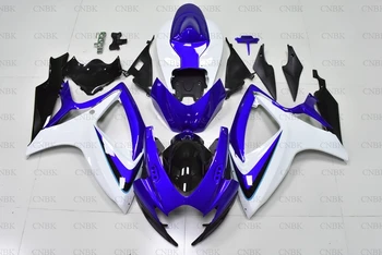 for GSX R 600 2006 - 2007 K6 Fairing Kits for Suzuki GSXR600 2006 Blue White Black Body Kits GSX R 600 06 Plastic Fairings
for GSX R 600 2006 - 2007 K6 Fairing Kits for Suzuki GSXR600 2006 Blue White Black Body Kits GSX R 600 06 Plastic Fairings