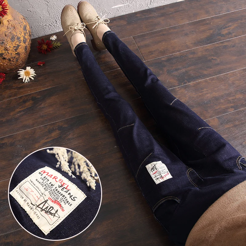 Yuanjiaxin maternity spring new women's care belly jeans pants for pregnant patch embroidered holes Slim was thin trousers
Yuanjiaxin maternity spring new women's care belly jeans pants for pregnant patch embroidered holes Slim was thin trousers