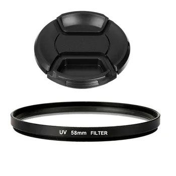 58mm UV Filter + Lens Cap For Sony For Nikon for Canon EOS 400D 550D 500D 600D 1100D 450D 350D 70D 60D 700D 650D
58mm UV Filter + Lens Cap For Sony For Nikon for Canon EOS 400D 550D 500D 600D 1100D 450D 350D 70D 60D 700D 650D