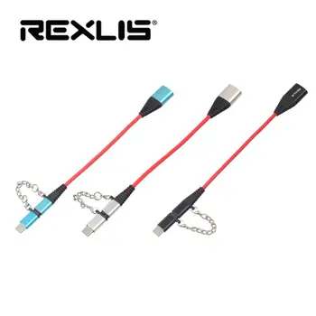 REXLIS Universal type-c_2 Integrated Fast Charging Data Line Micro USB To Type C OTG Adapter Converter
REXLIS Universal type-c_2 Integrated Fast Charging Data Line Micro USB To Type C OTG Adapter Converter