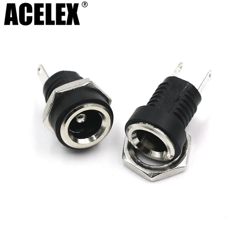 10pcs 3A 12v For DC Power Supply Jack Socket Female Panel Mount Connector 5.5mm 2.1mm Plug Adapter 2 Terminal Types 5.5*2.1
10pcs 3A 12v For DC Power Supply Jack Socket Female Panel Mount Connector 5.5mm 2.1mm Plug Adapter 2 Terminal Types 5.5*2.1