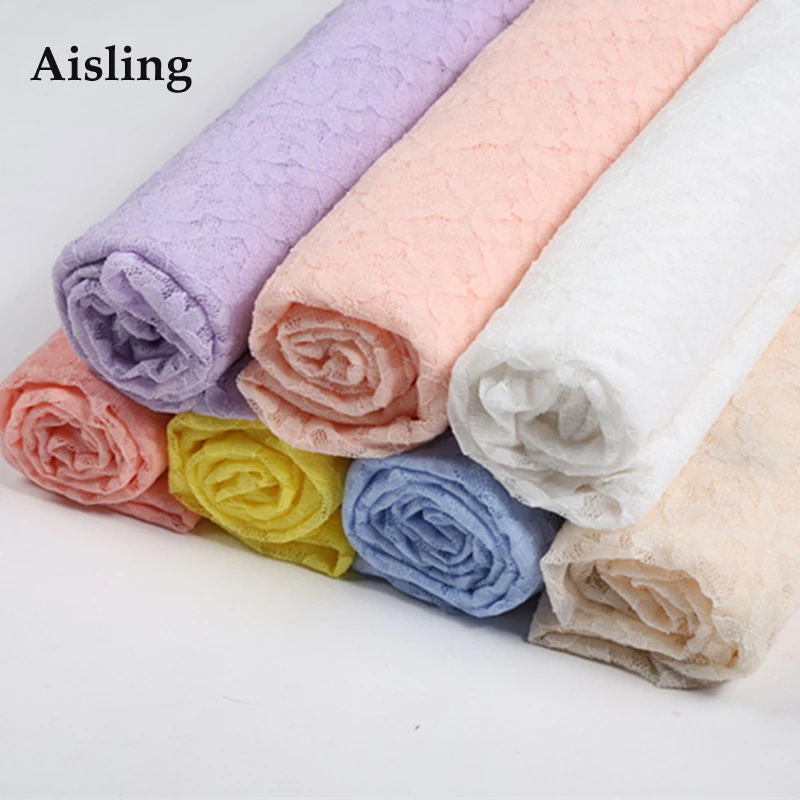 150cm Wide Flower Elastic Lace Fabric For DIY Clothing Curtain Accessories Sewing Appliques Stretch Lace Wedding Decoration D690
150cm Wide Flower Elastic Lace Fabric For DIY Clothing Curtain Accessories Sewing Appliques Stretch Lace Wedding Decoration D690