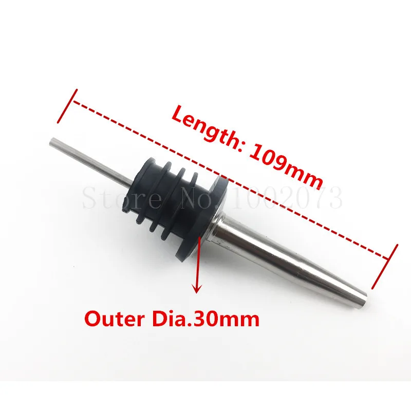 5pcslot Stainless Wine Olive Oil Pourer Dispenser Spout Glass Bottle Pourer Flow Nip Pour Shot (4)