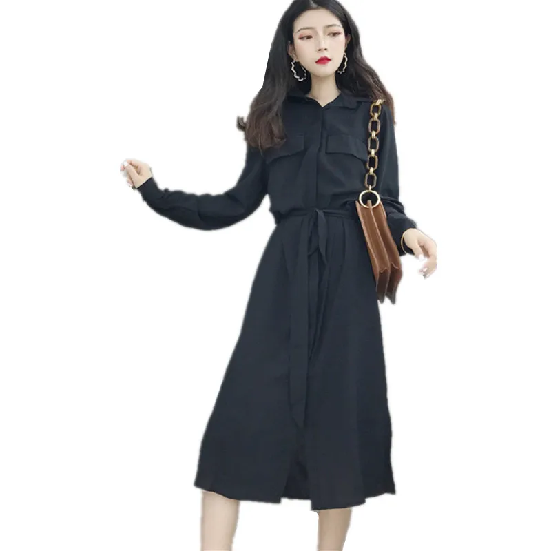 B3660 new 2019 spring autumn women fashion long style shirt tight temperament shows thin dress cheap wholesale
B3660 new 2019 spring autumn women fashion long style shirt tight temperament shows thin dress cheap wholesale