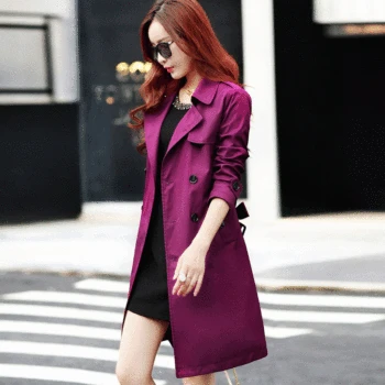 Coat woman new suit brought double-breasted paragraph dust coat grows in cultivate one's morality show thin women dress coat
Coat woman new suit brought double-breasted paragraph dust coat grows in cultivate one's morality show thin women dress coat
