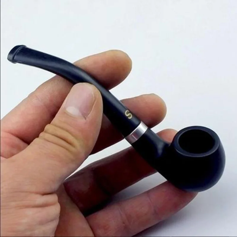 Smoking Set Ebony Wood Smoking Pipe Handmade Brown Tobacco Pipe 12cm Wood Pipe Classic Bent Pipes Gift Cigarette Cigar Tube
Smoking Set Ebony Wood Smoking Pipe Handmade Brown Tobacco Pipe 12cm Wood Pipe Classic Bent Pipes Gift Cigarette Cigar Tube