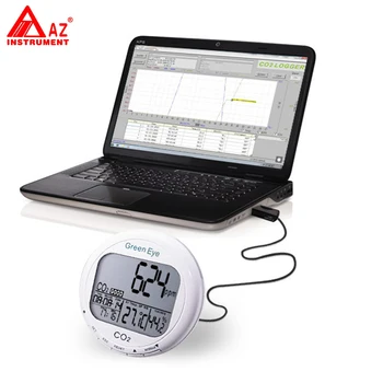 AZ-7798 Indoor Desktop Air Quality Meter CO2 Carbon Dioxide Temperature Humidity Logger
AZ-7798 Indoor Desktop Air Quality Meter CO2 Carbon Dioxide Temperature Humidity Logger