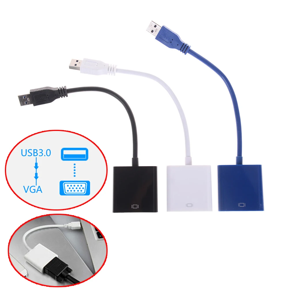 Multi-display Adapter Converter External Video Graphic Card for Win 7/8 laptop DVD player tablets USB 3.0 to VGA
Multi-display Adapter Converter External Video Graphic Card for Win 7/8 laptop DVD player tablets USB 3.0 to VGA