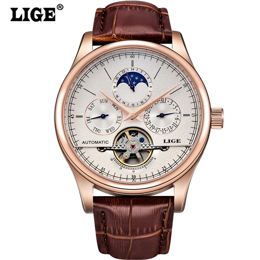 2019 NEW Men Watches Automatic Mechanical Watch Man Sport Clock Leather Casual Men Wristwatch Gold Relojes Hombre Hodinky Gift
2019 NEW Men Watches Automatic Mechanical Watch Man Sport Clock Leather Casual Men Wristwatch Gold Relojes Hombre Hodinky Gift