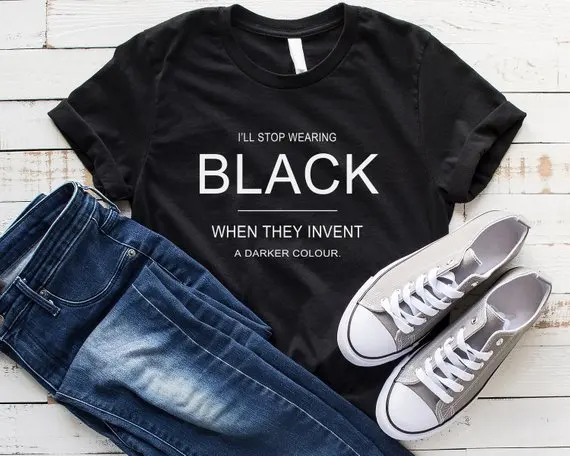 Sugarbaby I'll stop wearing black t shirt Funny Tee Tumblr Graphic Tumblr T shirt Instagram Tops Birthday Gift for Her Drop ship
Sugarbaby I'll stop wearing black t shirt Funny Tee Tumblr Graphic Tumblr T shirt Instagram Tops Birthday Gift for Her Drop ship