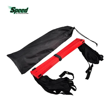 Outdoor Sport New Durable 9 Rung Agility Nylon Strap Ladder for Football Soccer Speed Training Equipment 5 Meters With Carry Bag
Outdoor Sport New Durable 9 Rung Agility Nylon Strap Ladder for Football Soccer Speed Training Equipment 5 Meters With Carry Bag