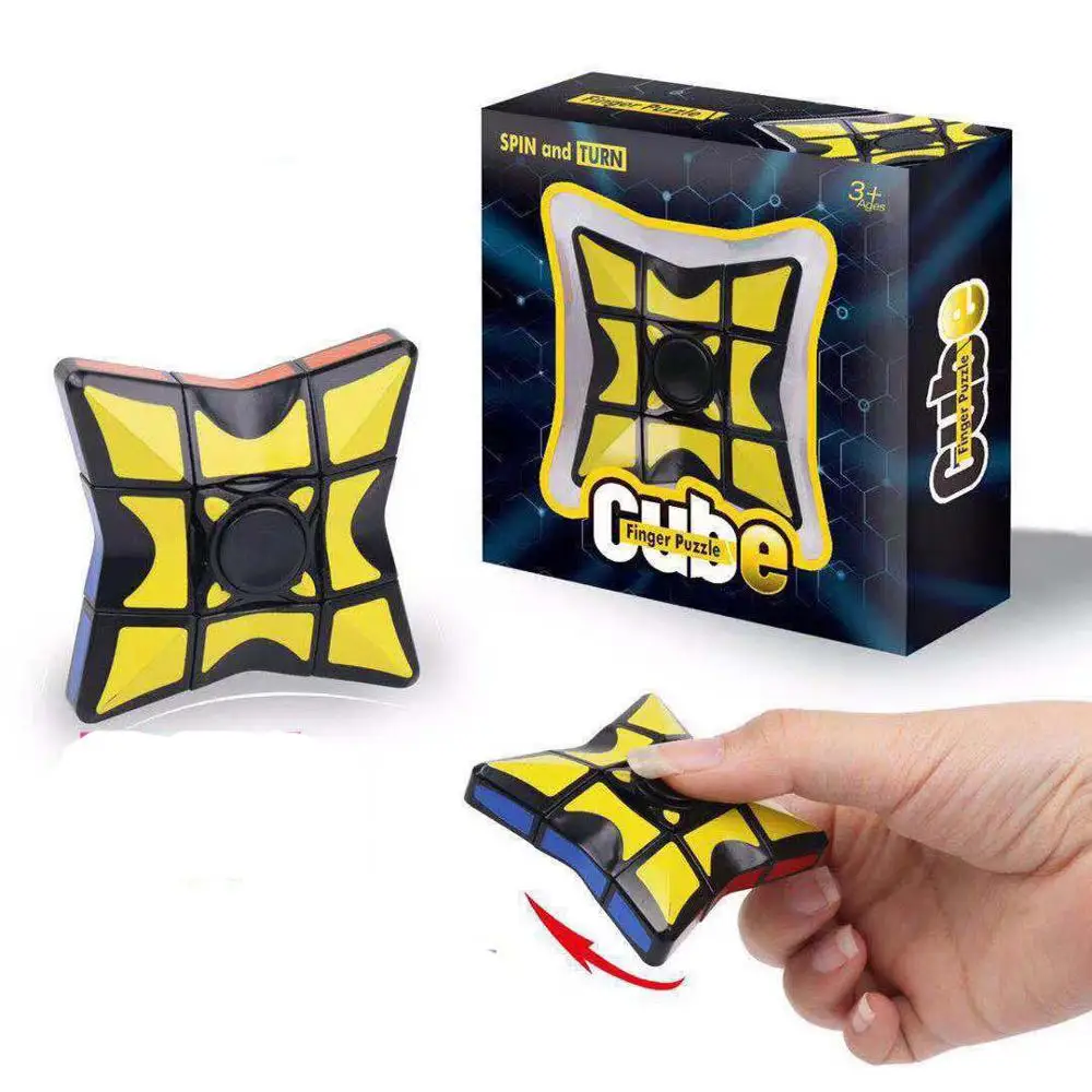 Creative 1x3x3 Magic Cube Fidget Spinner Brain Teaser Magic Cubes Spinner Toy Anti-stress Puzzle Toys For Children Gifts
Creative 1x3x3 Magic Cube Fidget Spinner Brain Teaser Magic Cubes Spinner Toy Anti-stress Puzzle Toys For Children Gifts
