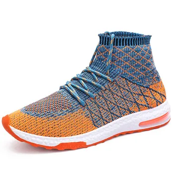 2019 Men's Woven Casual Shoes Breathable Lightweight Socks Sneakers Outdoor Hiking Flat Denis Masculino Shoes Zapatos Hombre
2019 Men's Woven Casual Shoes Breathable Lightweight Socks Sneakers Outdoor Hiking Flat Denis Masculino Shoes Zapatos Hombre