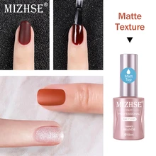MIZHSE 1 Pc 18 ml mat couche de finition Vernis à ongles Vernis à ongles Vernis Semi Permanent mat Gel disparaît populaire Gel Lak(China)