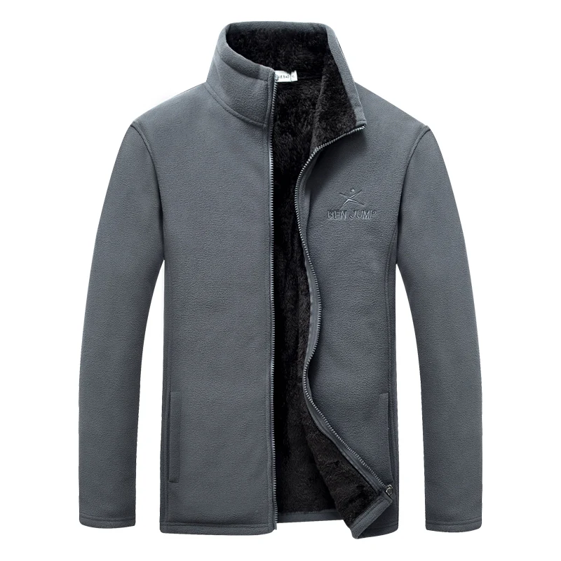 Jackets Fleece male Flush thickening Long velvet Windbreak Keep warm Soft shell Jacket liner Hoodies Sweatshirts
Jackets Fleece male Flush thickening Long velvet Windbreak Keep warm Soft shell Jacket liner Hoodies Sweatshirts