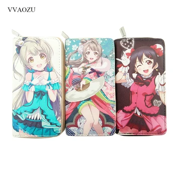 Anime Lovelive Wallets Love Live PU Leather Long Zipper Money Bag Purses Phone Wallet Clutch Bags with Coin Pocket 
Anime Lovelive Wallets Love Live PU Leather Long Zipper Money Bag Purses Phone Wallet Clutch Bags with Coin Pocket