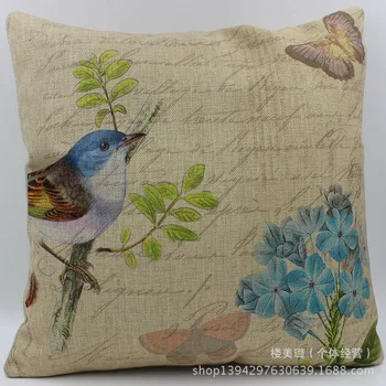 New Summer flowers series burlap printing small fresh pillow cushion sofa pillow
New Summer flowers series burlap printing small fresh pillow cushion sofa pillow