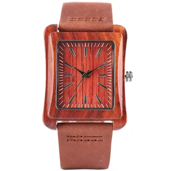 Creative Nature Hand-made Wooden Men Women Wristwatch Genuine Leather Band 2 Colors Rectangle Dial Male Fashion Watches Gift
Creative Nature Hand-made Wooden Men Women Wristwatch Genuine Leather Band 2 Colors Rectangle Dial Male Fashion Watches Gift