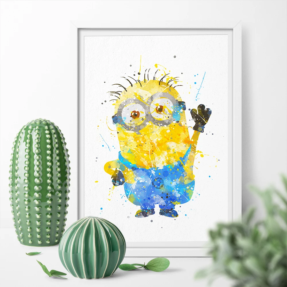 HD Printed Minions Watercolor Posters Prints Canvas Painting Wall Art Pictures For Home Decoration No Frame
HD Printed Minions Watercolor Posters Prints Canvas Painting Wall Art Pictures For Home Decoration No Frame
