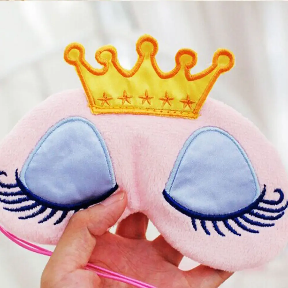 Lovely Women Baby Crown Sleeping Mask Crown Eyeshade Eye Cover Traveling Sleeping Blindfold Shade Eye Mask pink/blue Makeup
Lovely Women Baby Crown Sleeping Mask Crown Eyeshade Eye Cover Traveling Sleeping Blindfold Shade Eye Mask pink/blue Makeup