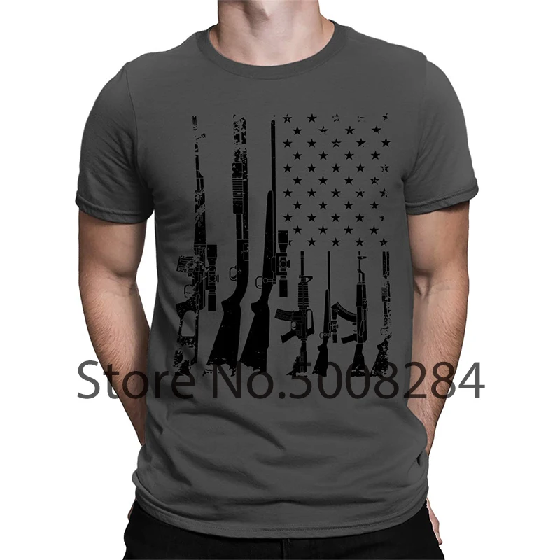 Mens American Flag Machine Guns Printed T Shirts 2019 Summer Hot Brand Casual USA Flag T-shirt Firearms Tops Tees
Mens American Flag Machine Guns Printed T Shirts 2019 Summer Hot Brand Casual USA Flag T-shirt Firearms Tops Tees