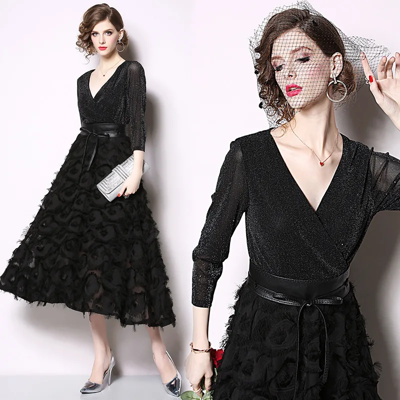 First song elegant sequin dress Vestidos Verano 2019 new mesh black dress sexy nightclub tassel ladies tassel dress
First song elegant sequin dress Vestidos Verano 2019 new mesh black dress sexy nightclub tassel ladies tassel dress