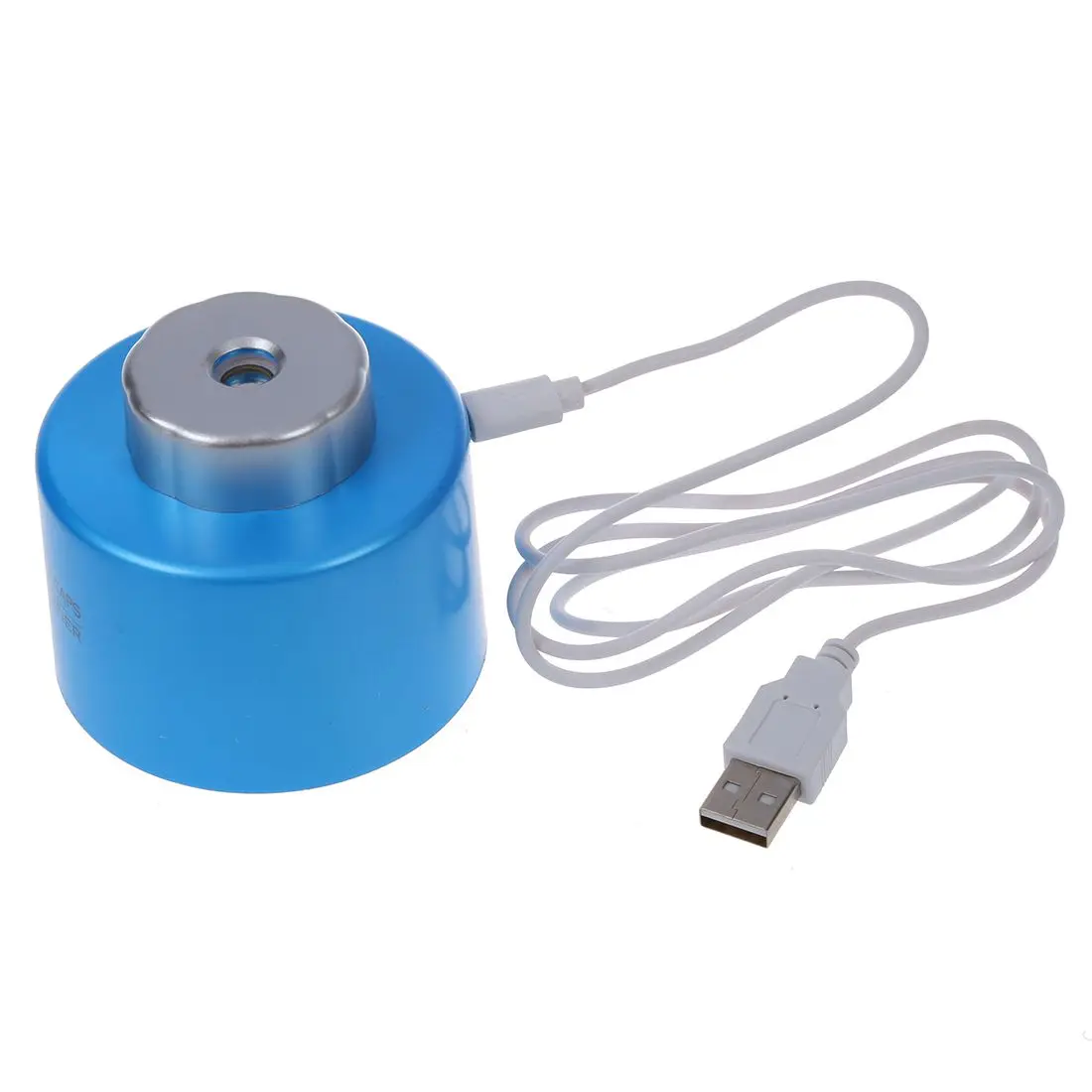 Mini Portable Bottle Cap Air Humidifier with USB Cable for Office Home, Blue Color
Mini Portable Bottle Cap Air Humidifier with USB Cable for Office Home, Blue Color
