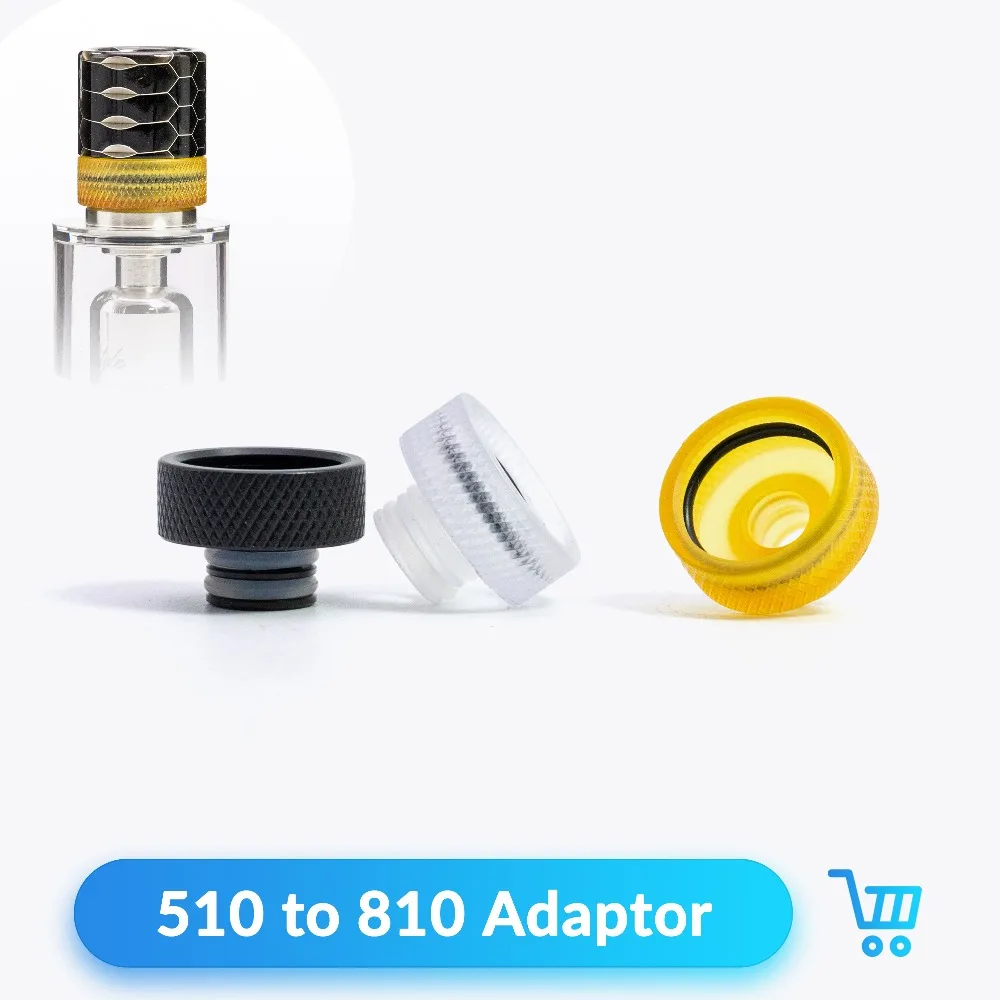 Quartz Banger 1pc 510 to 810 Drip Tip Adapter Heat Sink for RTA RDA Tank Atomizer E Cigarettes Vape Accessories 510 Connector
Quartz Banger 1pc 510 to 810 Drip Tip Adapter Heat Sink for RTA RDA Tank Atomizer E Cigarettes Vape Accessories 510 Connector