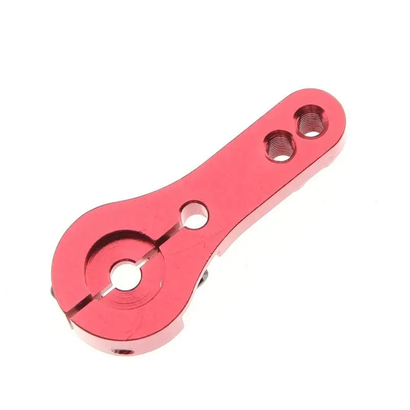 Avión RC modelo 25 T MG995 S3003 Servo Horn Balancín Tamaño Medio Rojo