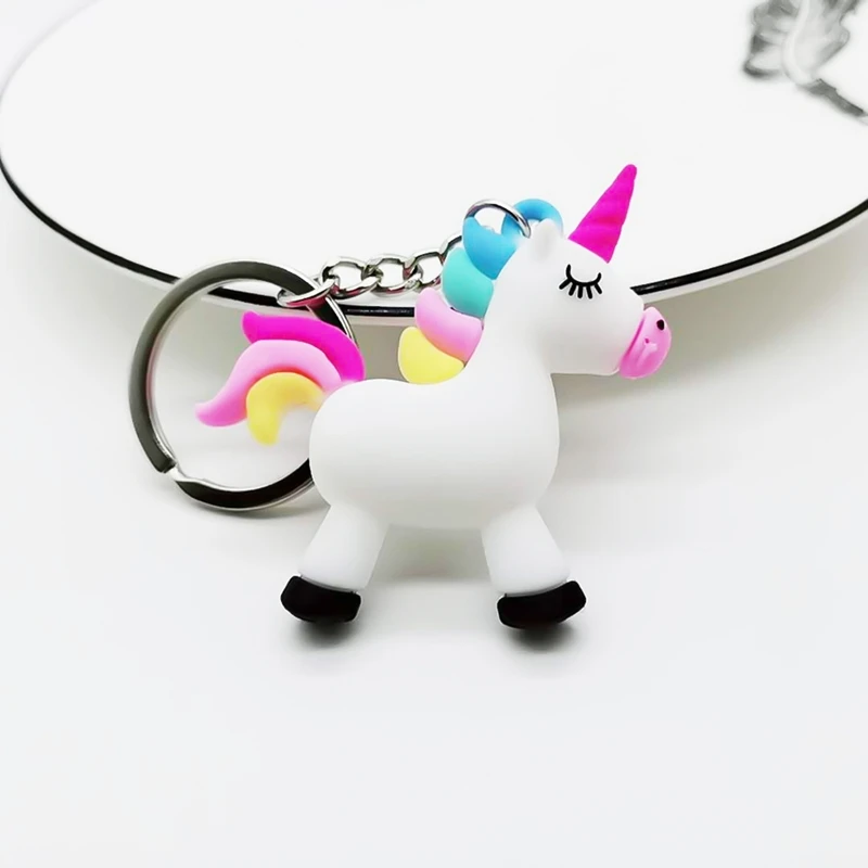 Cartoon Soft PVC Unicorn Keychain Rubber 3D Anime Cute Animal Horse Key Chain Key Ring Kids Toy Pendant Key Holder Trinket Gift
Cartoon Soft PVC Unicorn Keychain Rubber 3D Anime Cute Animal Horse Key Chain Key Ring Kids Toy Pendant Key Holder Trinket Gift