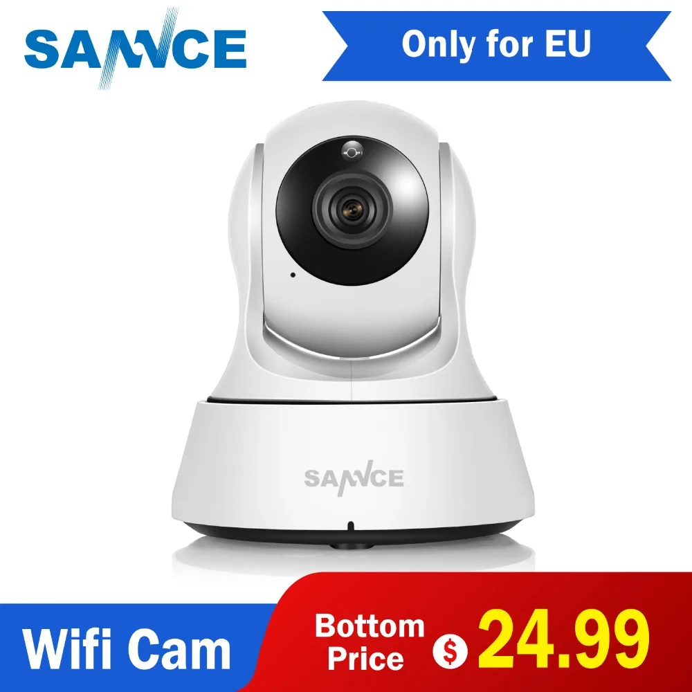 SANNCE Home Security IP Camera Wi-Fi Wireless Mini Network Camera Surveillance Wifi 720P Night Vision CCTV Camera Baby Monitor 
SANNCE Home Security IP Camera Wi-Fi Wireless Mini Network Camera Surveillance Wifi 720P Night Vision CCTV Camera Baby Monitor